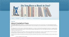 Desktop Screenshot of insideoutpress.com